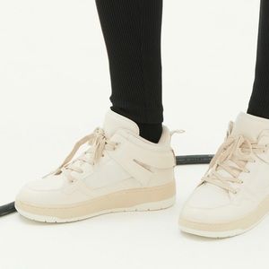 H&M High Tops Light Beige NWT